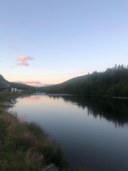 Delikat Hytte Omgitt Av Hallingdals Vakre Fjell Al Exterior foto